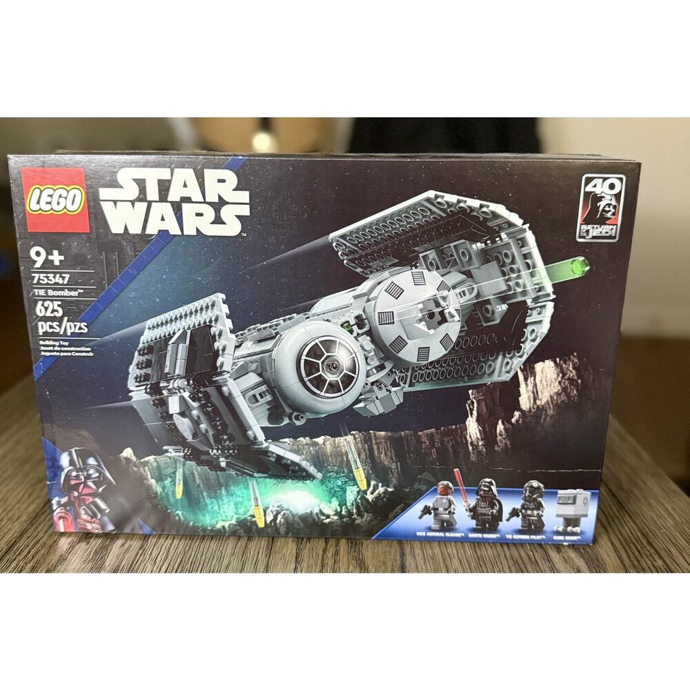 Lego 75347 Star Wars Tie Bomber Building Set Brand New Sealed 2026 Fast Shipping